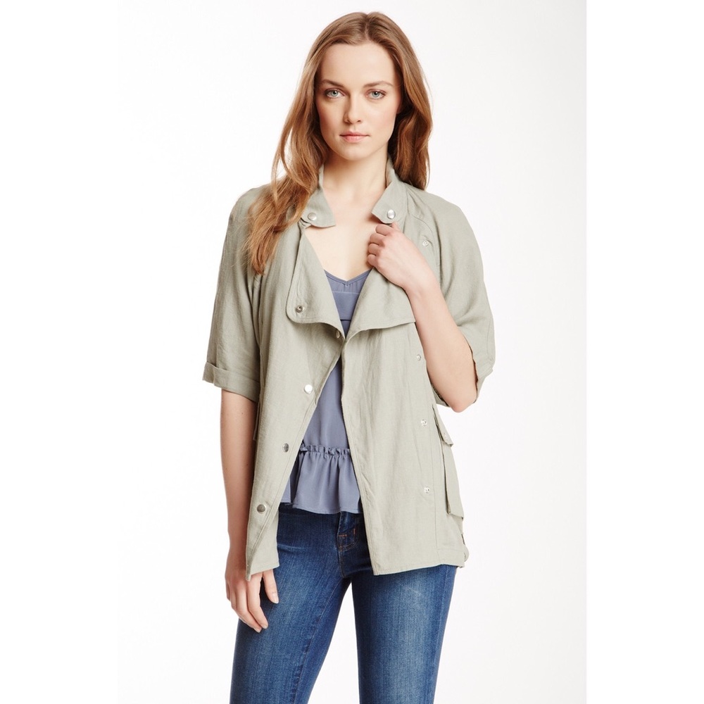 Patterson J Kincaid PJK Rita Linen Blend Jacket.
